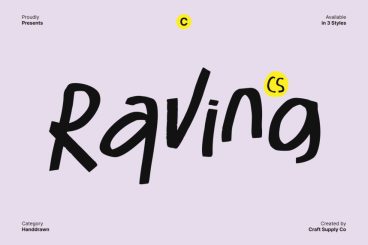 CS Raving Font