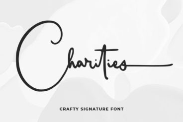 Charities - Crafty Signature Font