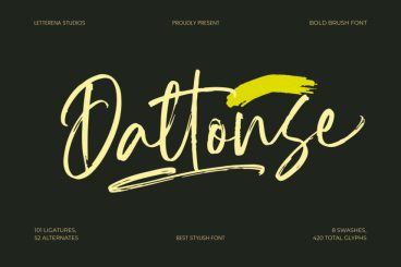 Daltonse – Best Stylish Font