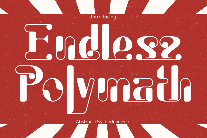Endless Polymath - Decorative Font - Befonts