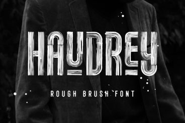Haudrey Brush Font