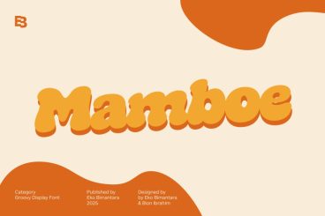 Mamboe Display Font