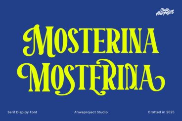Mosterina Font