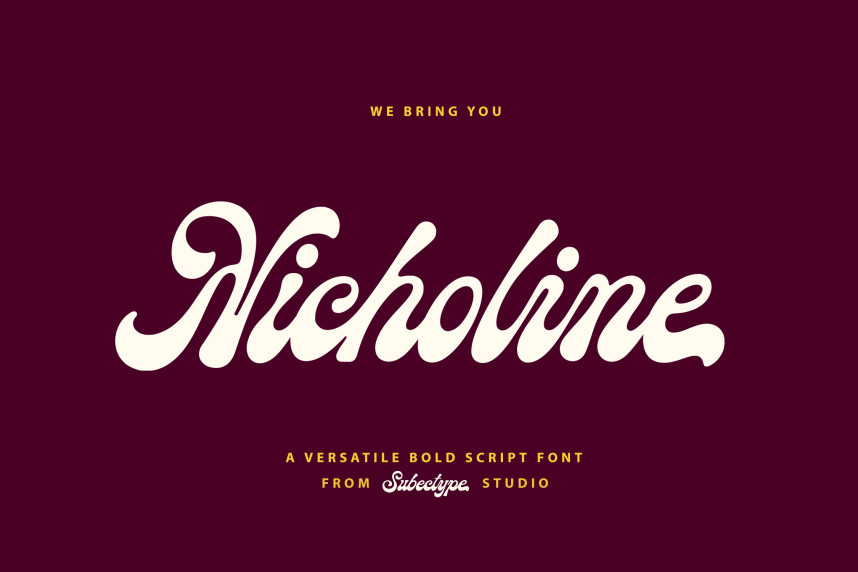 Nicholine Script Font - Befonts