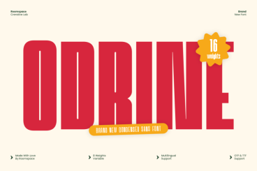 Odrine Font