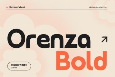 Orenza Bold Font