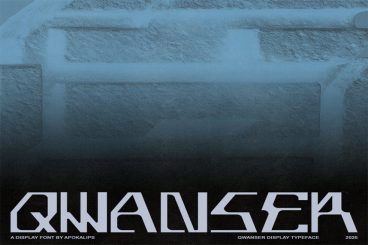 Qwanser Display Font