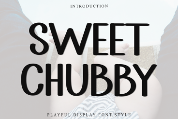 Sweet Chubby Playful Font