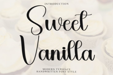 Sweet Vanilla - New Style Handwritten Font