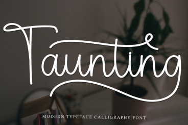 Taunting Simple Handwritten Font