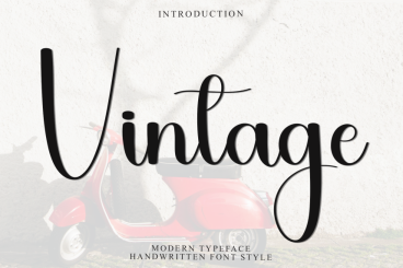 Vintage - Modern Simple Font