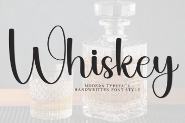 Whiskey - New Style Handwritten Font