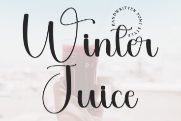 Winter Juice - New Script Handwritten Font