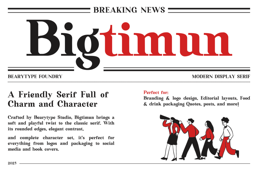 Bigtimun Font