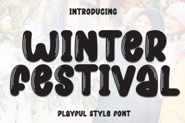 Winter Festival - Playful And Unique Font
