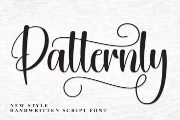 Patternly – Elegant Script Handwritten Font