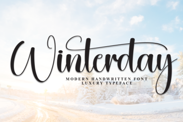 Winterday - Modern Handwritten Font