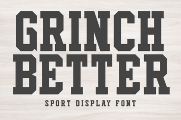 Grinch Better Font