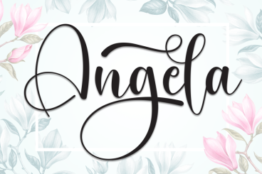 Angela - Simple Handwritten Font