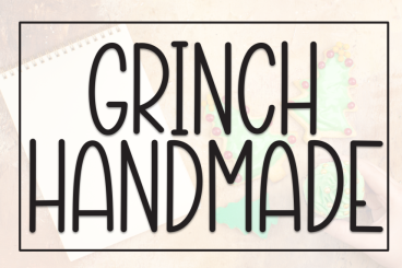 Grinch Handmade - Creative Style Font