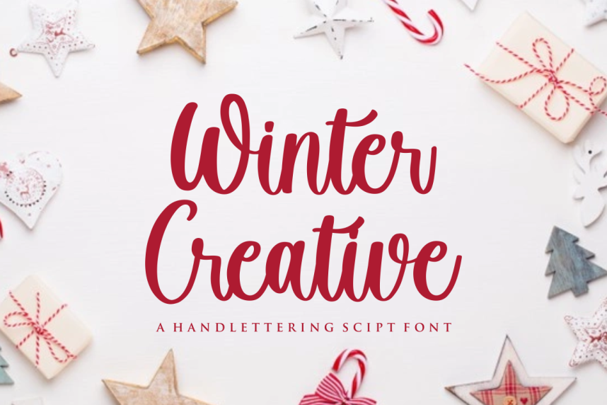 Winter Creative - Script Font - Befonts