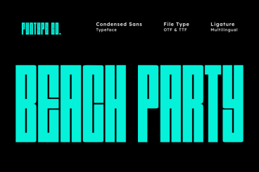 Beach Party Font