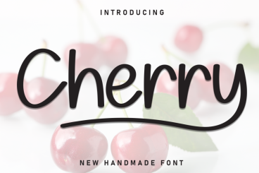 Cherry - New Handmade Font
