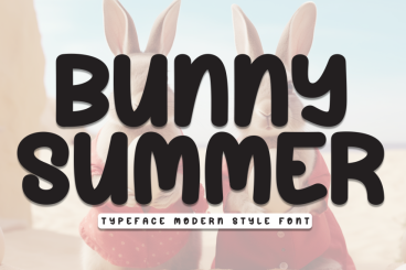 Bunny Summer Playful Font