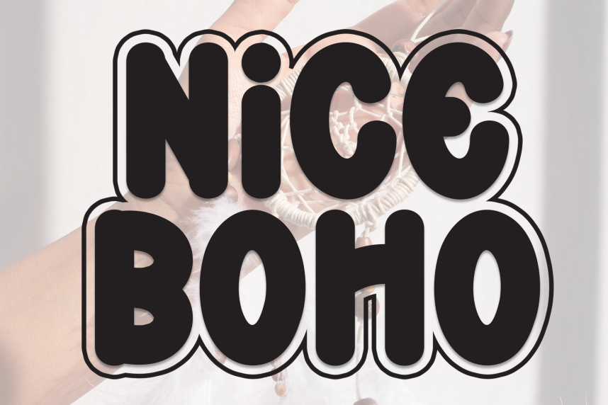 Nice Boho - Playful And Unique Font - Befonts