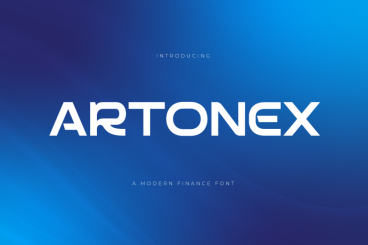 Artonex – Fintech Font