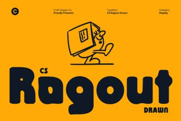 CS Ragout Drawn Font
