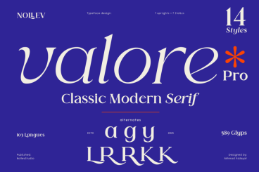 Valore Pro Font 