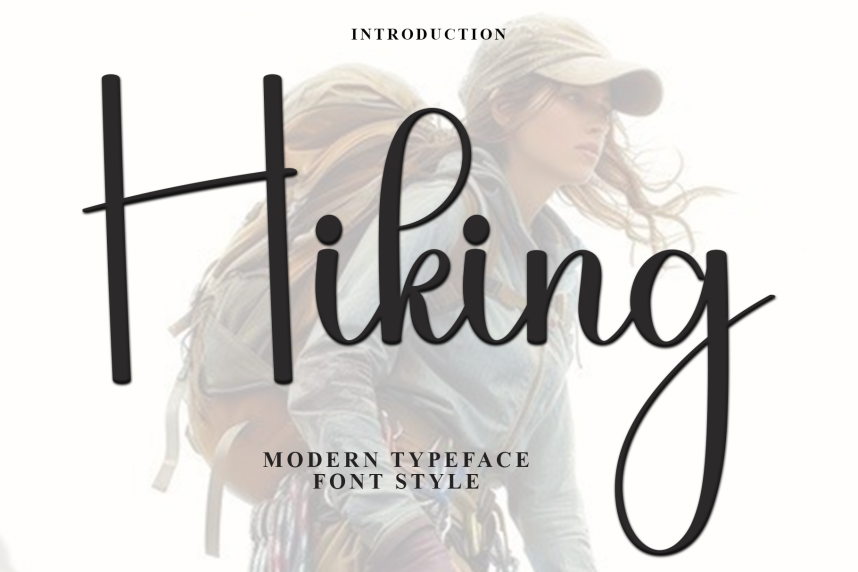 Hiking Style Script Font - Download Free Font