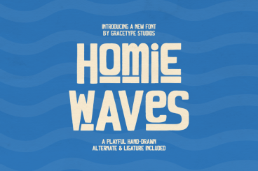 Homie Waves Font