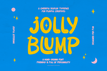 Jolly Blump | Hand Drawn Font