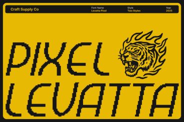 Levatta Pixel Font