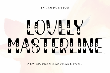 Lovely Masterline - Playful And Unique Font