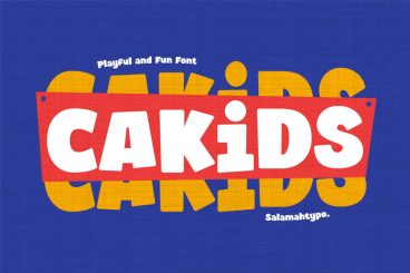 Cakids - Bold and Playful font