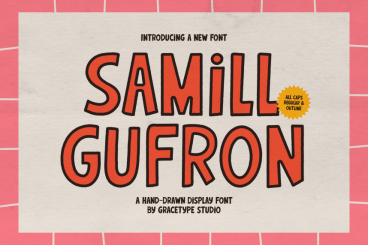 Samill Gufron | Hand Drawn Display Font