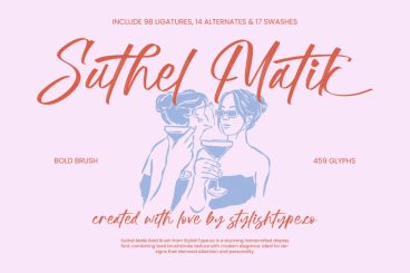 Suthel Matik - Bold Brush Font