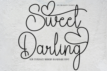 Sweet Darling - Simple Handwritten Font