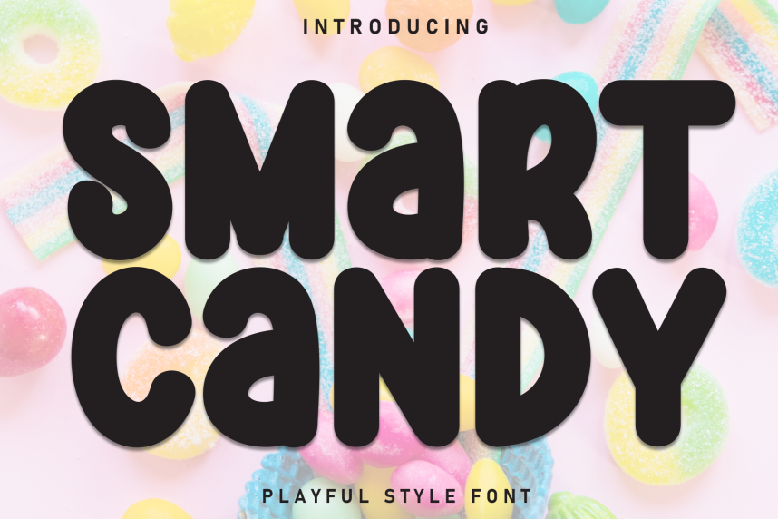 Smart Candy Playful Font - Befonts