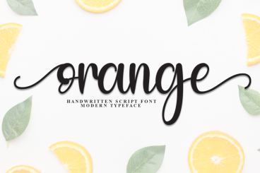 Orange – New Style Handwritten Font