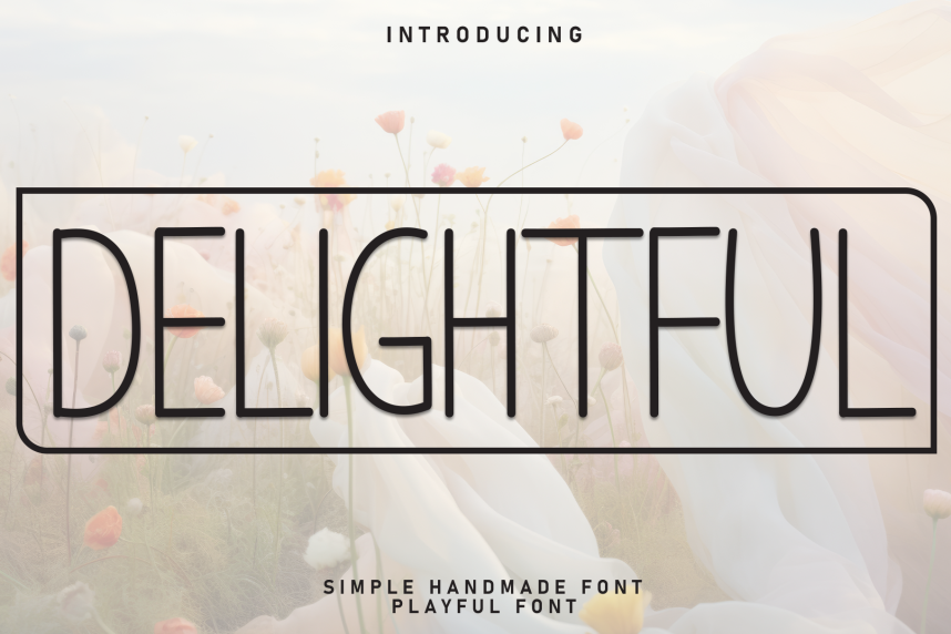 Delightful Playful Font - Befonts