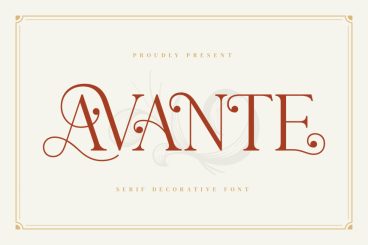 Avante Serif Font