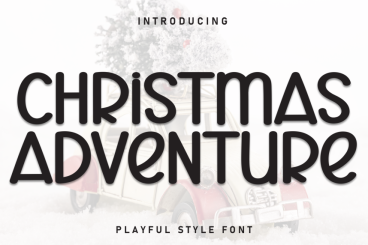 Christmas Adventure – Playful Style Font