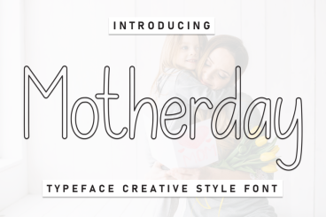 Motherday – Creative Style Font