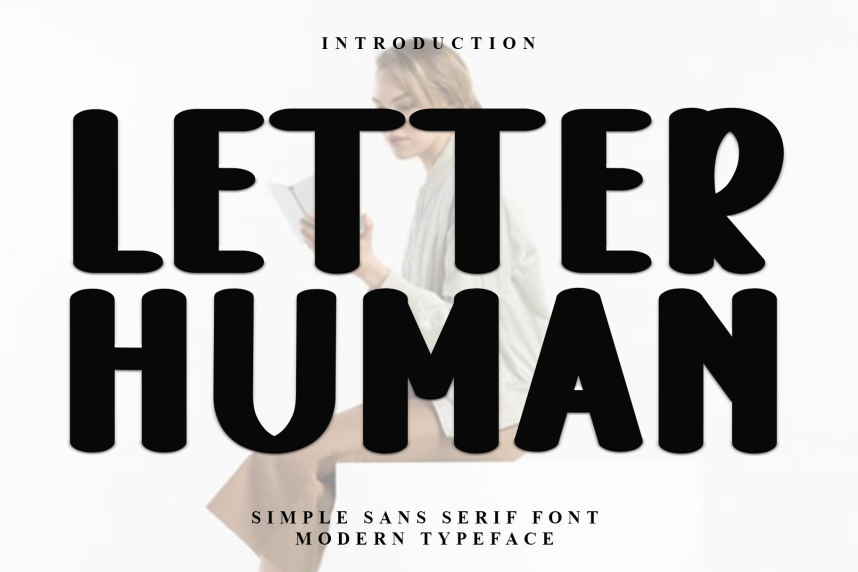 Letter Human Playful Font - Download Free Font