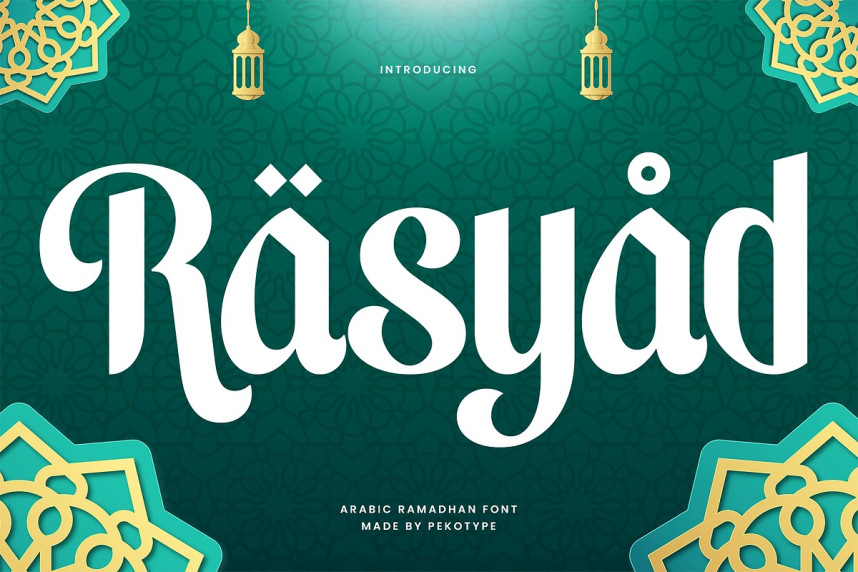 Rasyad - Elegant Arabic Font - Befonts