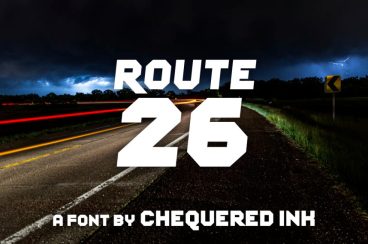 Route 26 Font